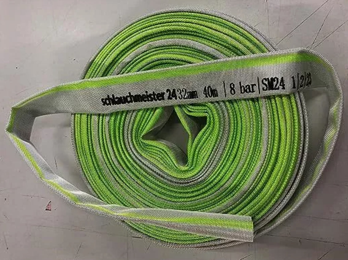 Industrieschlauch 2 Zoll Bauschlauch Flachschlauch für Tauchpumpen Schmutzwasserpumpen