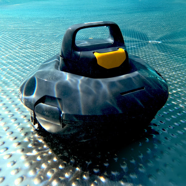 Neuer starker kabelloser Akku-Poolreiniger-Roboter. 110 Minuten Laufzeit.