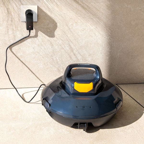 Neuer starker kabelloser Akku-Poolreiniger-Roboter. 110 Minuten Laufzeit.