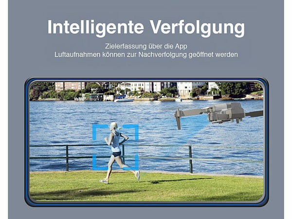 Faltbare Drohne (Nur 41,- Euro netto) mit HD-Kamera. Flugspaß für Einsteiger und Fortgeschrittene.