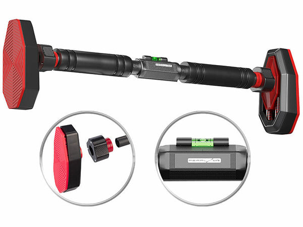 Klimmzugstange für Türrahmen, Lock-Funktion, verstellbar, bis 300 kg