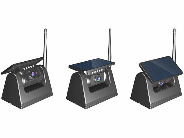Autarke WLAN-Solar-HD-Rückfahrkamera, Akku, magnetisch, IR-Nachtsicht