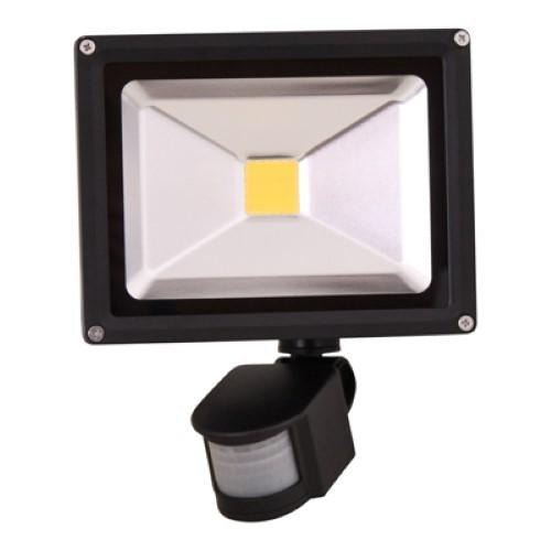 LED-Strahler, Flutlichtstrahler mit Bewegungsmelder, Sensor, 30 - 100 Watt, helles weiß!