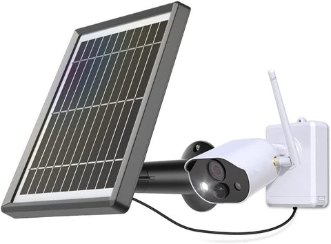 Kabellose WLAN Internet-Kamera mit Solarbetrieb - Akkubetrieb - Testen Sie 6 Wochen gratis!