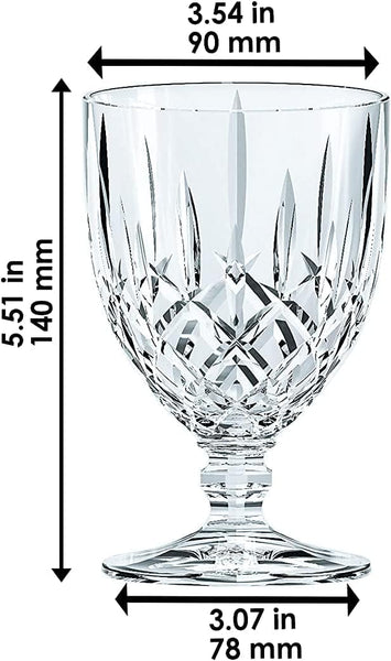 Noblesse Saftglas, Wasserglas 4er Set, Kristallglas