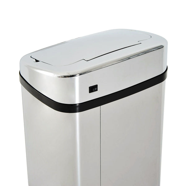 Abfalleimer XXL mit Hand-Bewegungssensor & Aluminium-Korpus, 68 Liter und 50 Liter