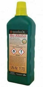 Bio-Ethanol (96,6%) 1 Liter für Ethanol-Kamine, Tisch-Kamine.