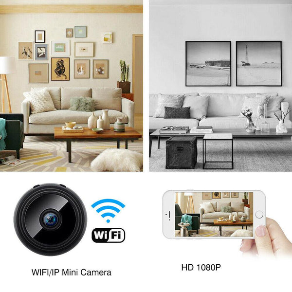 Mini Magnet WLAN Internet Überwachungskamera FULL HD 2 Megapixel 1080P
