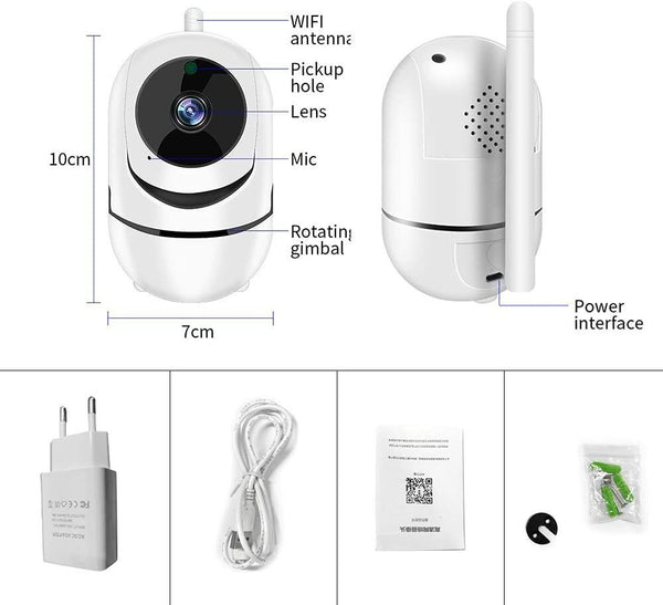 Überwachungskamera 1080P, besonders preiswert, kabellose Internet-Überwachungskamera