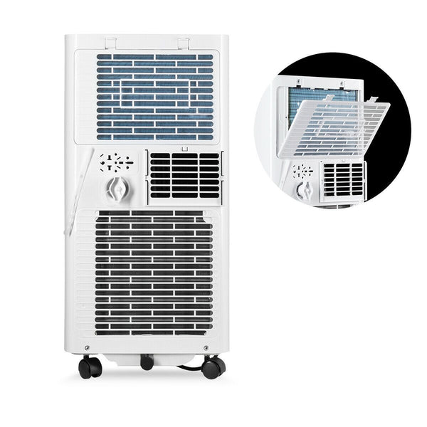 Mobile Klimaanlage 2100 Watt, 7000 BTU, R290. Farbe: Weiß.