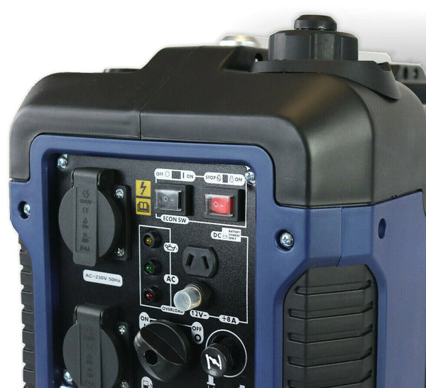 Inverter Stromgenerator 2000 Watt Notstromaggregat sparsam und für empfindliche Geräte geeignet