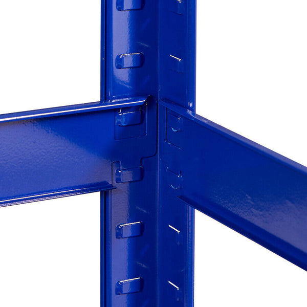 Eckteil zu Schwerlastregalen für Regale 180 x 90 x 40 cm bis 875 kg Eckregal Farbe blau