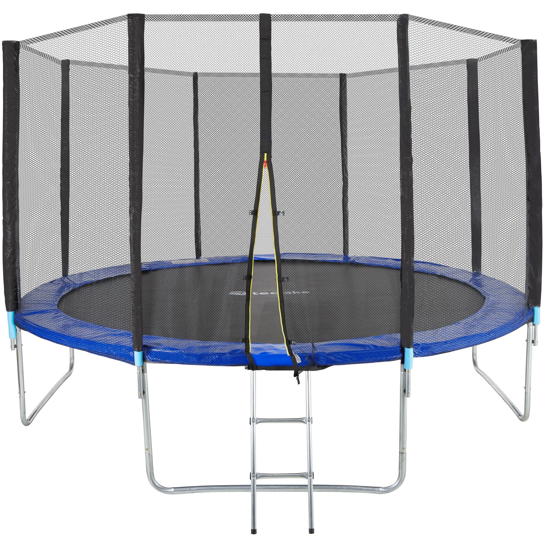 Trampolino "Yoopi" - 4,60 M - Verde - Con Rete Scala Copertura Kit Di Ancoraggio 83599294 - Foto 9